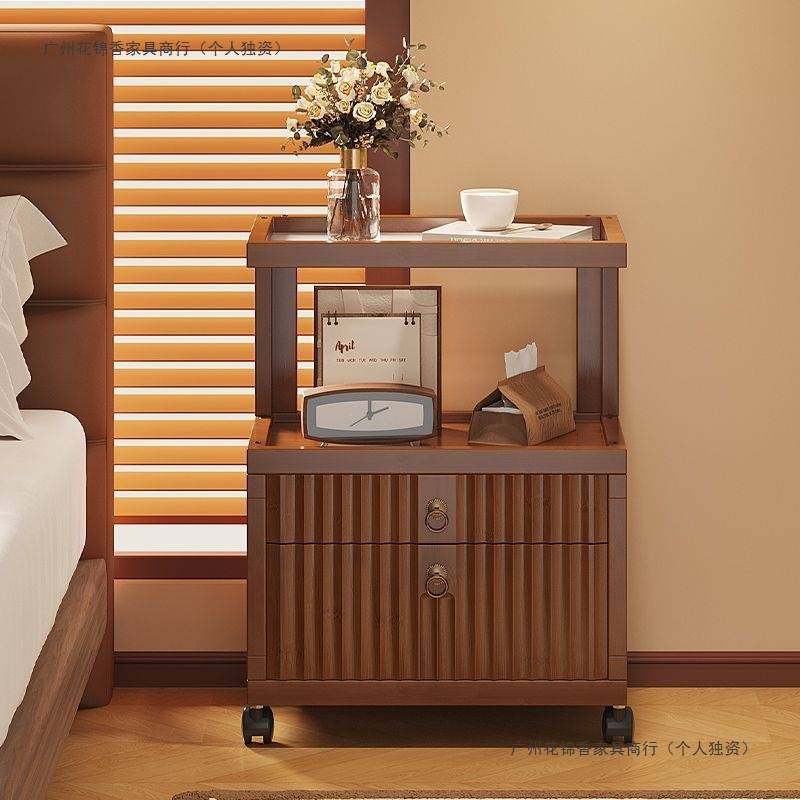 可移动床头柜带轮沙发边柜小户型推车客厅置物架简约复古风桌子,玩具/童车/益智/积木/模型,垂直悬浮玩具,淘宝优惠券,粉丝福利购,淘宝优惠卷