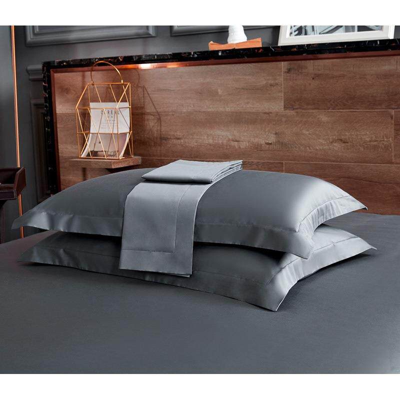 80纯支全纯棉枕棉套一对装成人AK色单人枕用酒店加厚头枕枕芯套A