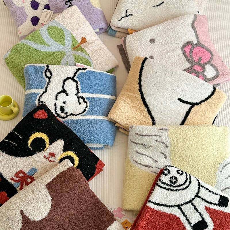 2025新款秋冬午睡毯沙发毯子针织毯卡通印花半边绒毯子多功能盖毯,玩具/童车/益智/积木/模型,垂直悬浮玩具,淘宝优惠券,粉丝福利购,淘宝优惠卷