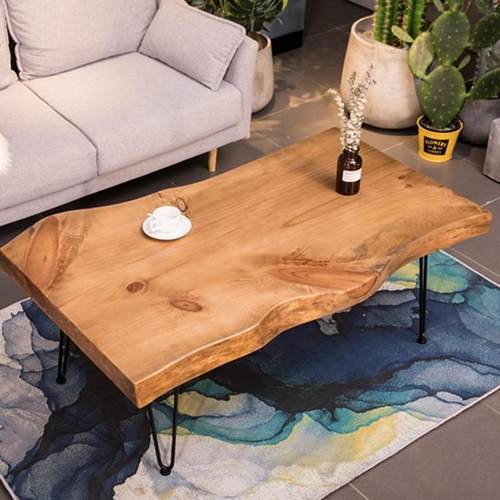 简约现代厅几复古矮几民宿新式泡茶桌创意工业风客原实中木茶无品