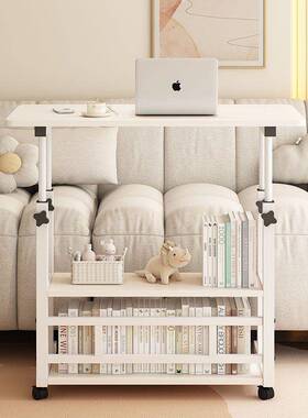 床边桌可LDI移学升电脑桌简易生书桌卧室动宿舍降家用学习简约稳