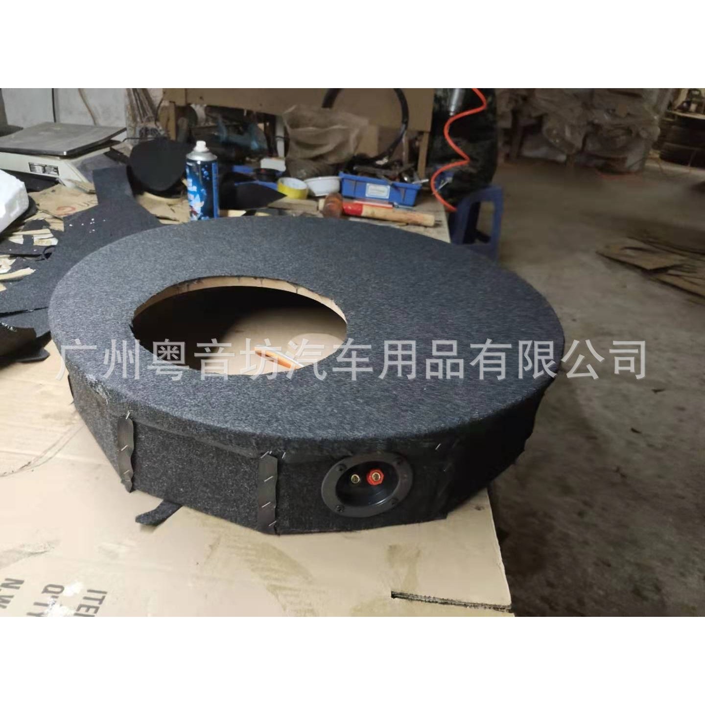 备胎位换装低音炮汽车专用低音炮空箱8寸10寸12寸喇叭备胎炮箱体