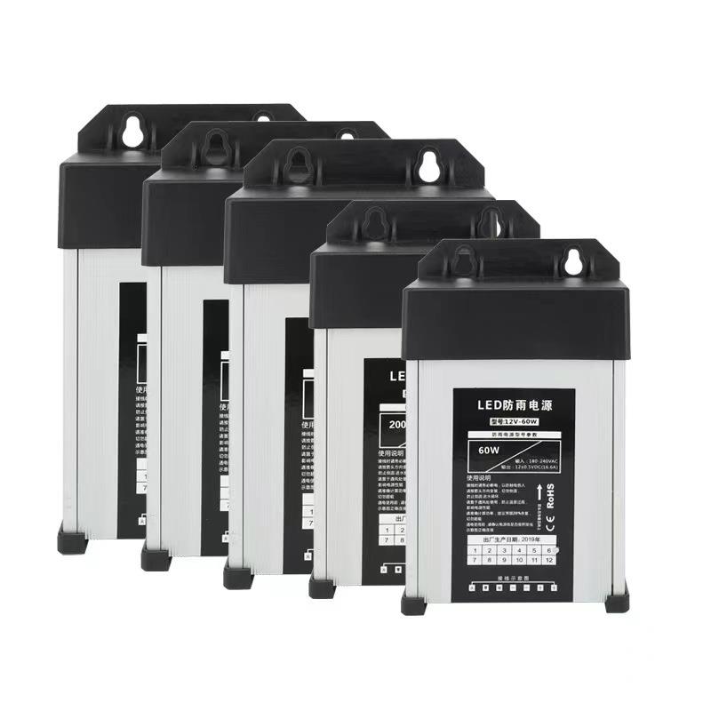 LED发广光字专用防雨开关电源12V43400灯箱户外A告招压牌12V500W