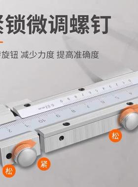 0大型游标卡尺0-500/60/.10001500/2000MBMSM002mm单向爪大/量程