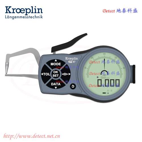 K1R01管壁测量卡规0-10AFBmm德国KROELIN壁厚卡规卡钳PC1R10