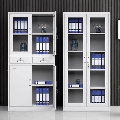 铁皮文件柜物办公工室会证计无品牌/凭柜资料档案柜带锁具收纳铁