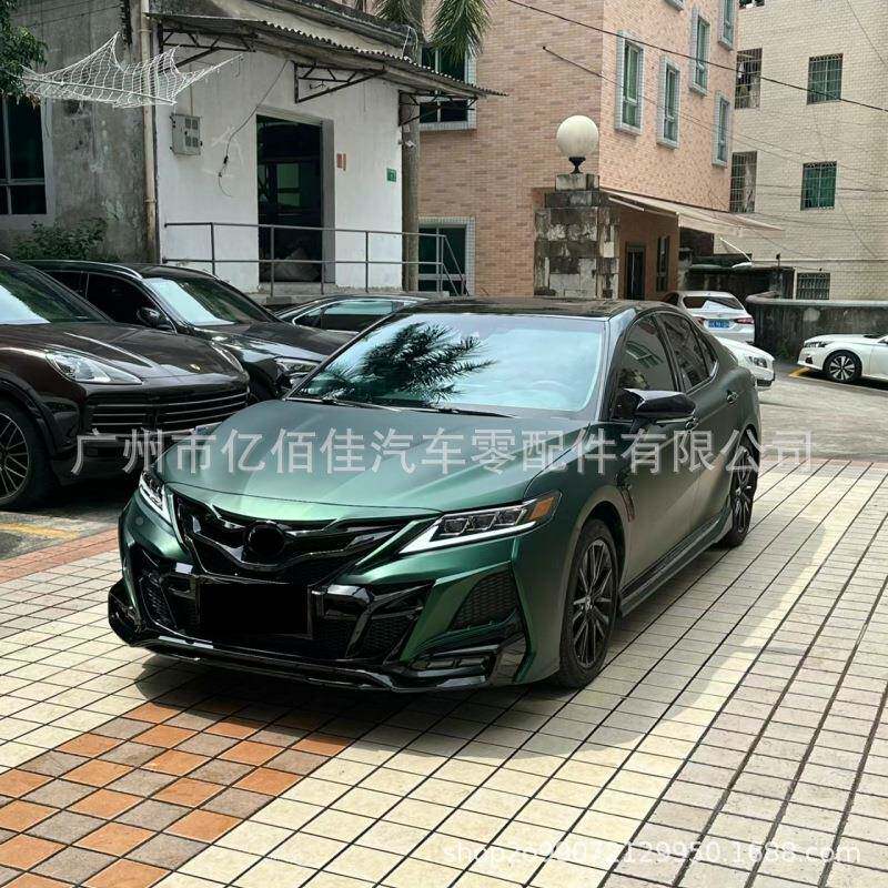 汽车改色凯美瑞毒面液车绿LPD通膜用全车改色雾贴膜身贴漆面保护
