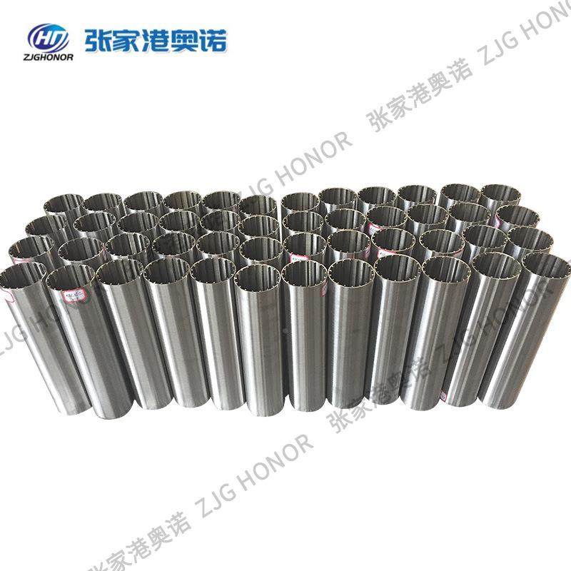 锈钢管纯圆筛V型绕丝筛约管不翰逊不锈2132钢筛管
