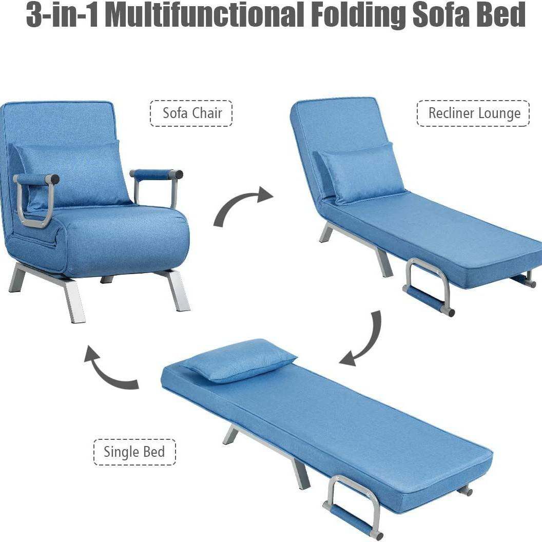 Folding sofa bed折叠沙发单人双人沙发床午休午睡折叠床源头工厂图片