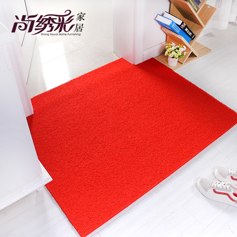 可裁剪塑料丝圈入户门垫 进门防滑地垫宾馆门口垫子定制除尘地毯