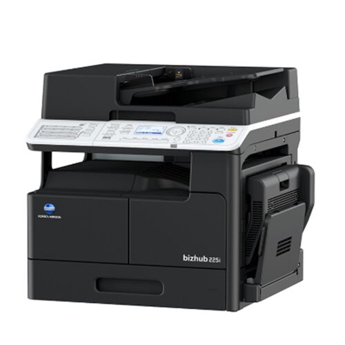 柯尼卡美能达225I黑白复印机双面网络打印 双面复印扫描自动送稿