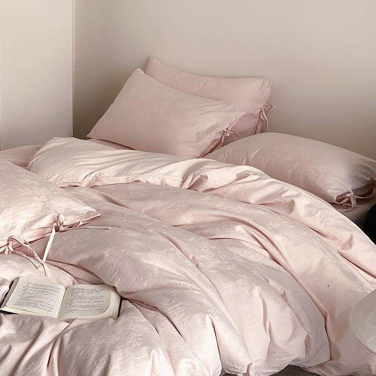 法式少女心纯棉水洗棉四件套精致大提花全棉被套床单床上用品绿色,鲜花速递/花卉仿真/绿植园艺,割草机/草坪机,淘宝优惠券,粉丝福利购,淘宝优惠卷