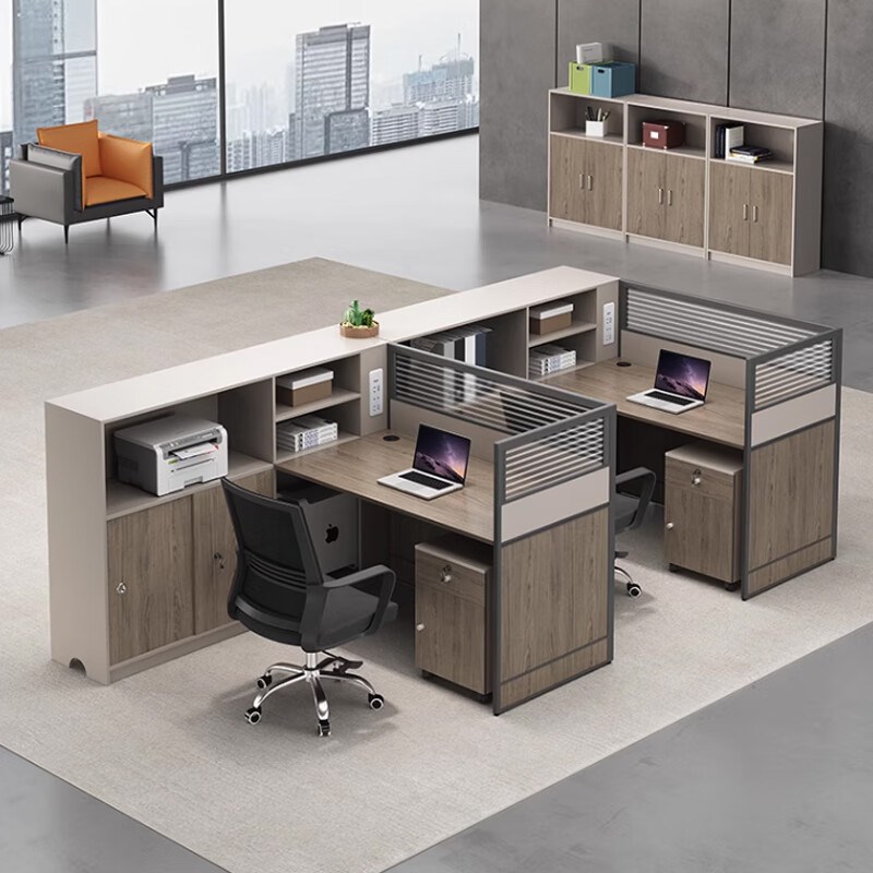 办公桌办公室办公桌椅职员桌财务桌屏风工位卡座办公家具