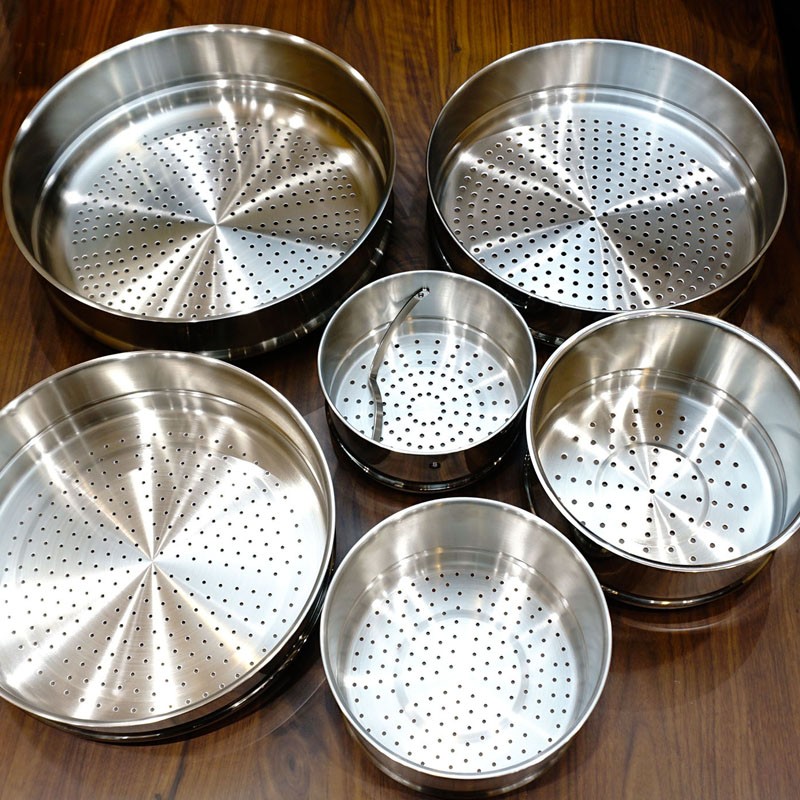 30不锈钢蒸笼 家用单独蒸格 1 18 2 3cm款单个大容量蒸屉