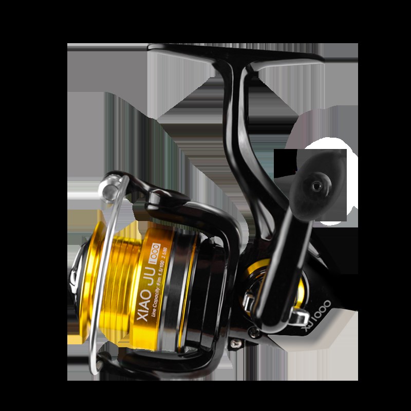 盛河小驹1000型微物纺车轮路亚马口轮斜口中浅线杯微抛鱼线轮渔具