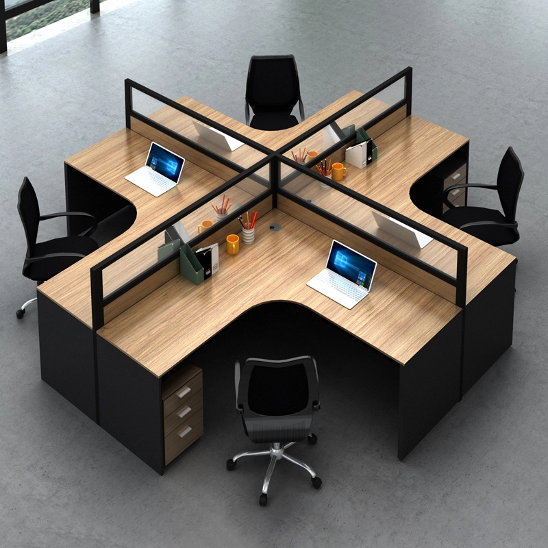 北京办公家具职员办公桌办公室员工桌子屏风工位桌椅工作卡位
