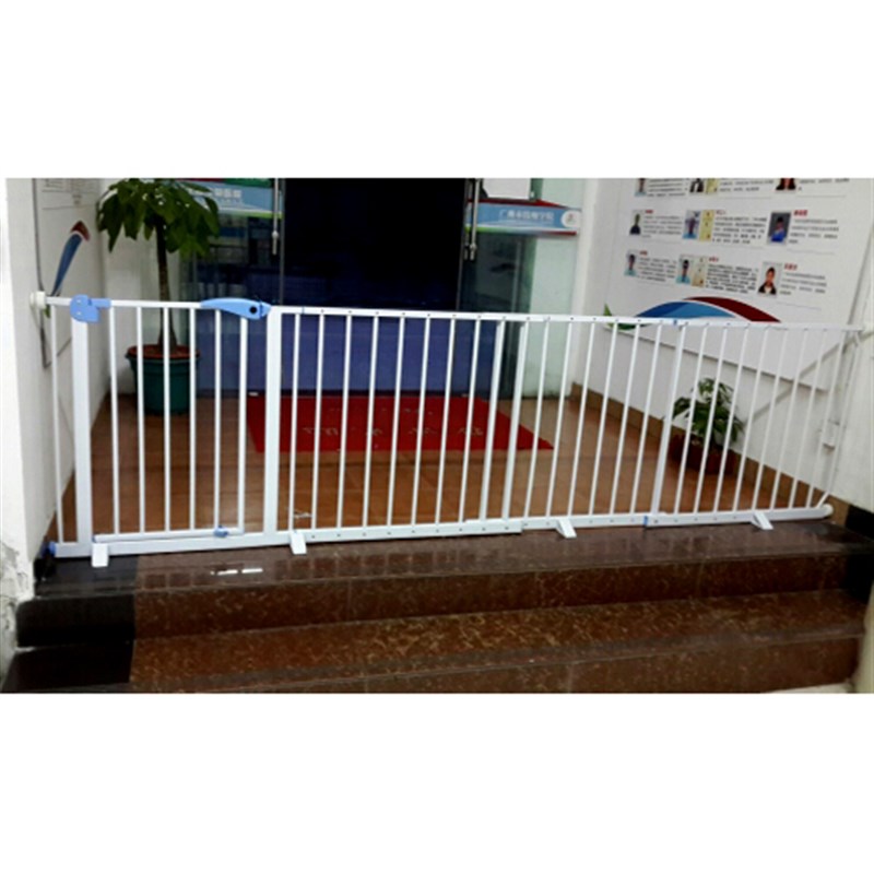 bbysfe婴幼儿童防护栏安全门楼梯口护栏宠物狗狗隔离门栅栏超宽