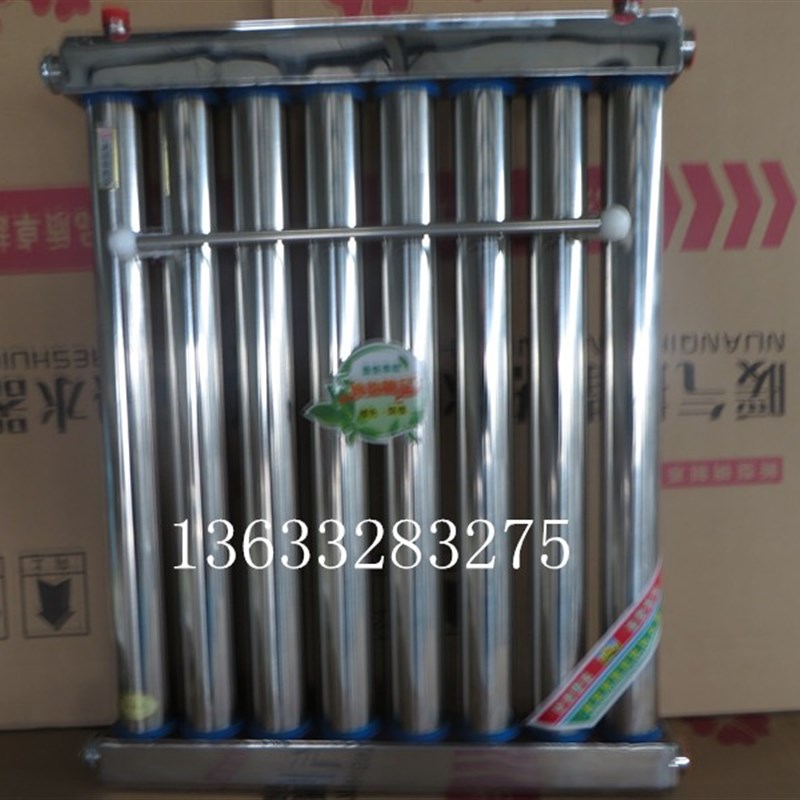 304食品级不锈钢换热器 散热器 交换器 暖气片热水器 过水热地暖
