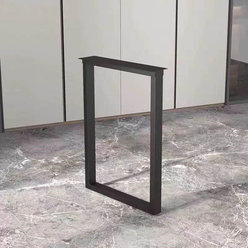 铁艺烤漆桌腿支架办公桌子腿底座餐桌脚金属茶几桌架书桌脚架定制