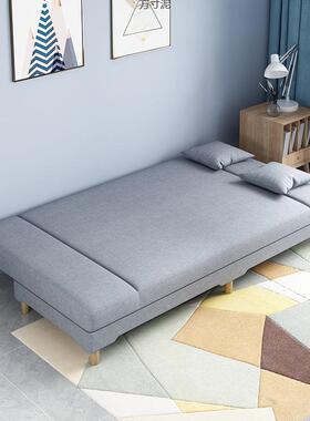 2025屋LJS新款布艺多客功能可折叠沙发床一两用厅卧室出租小户型
