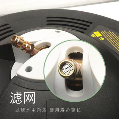 高压洗地洗圆盘家用路面清洁16寸洗英地刷机清洗地园林OCC地面冲