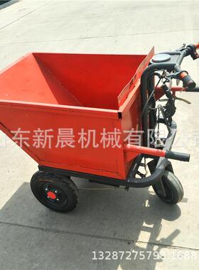 GEU电三轮车拉货农推建筑动工程工地手车翻斗灰用车