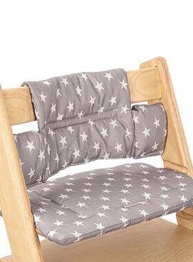 椅垫宝宝椅垫儿童成长宝椅坐座垫宝餐椅防水防餐尿QAB坐垫餐椅靠