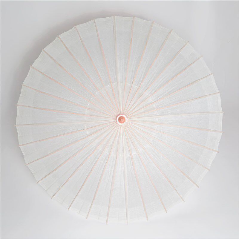 物新集 空白油纸伞 儿童diy材料绘画伞涂鸦白色纯色古风伞道具伞