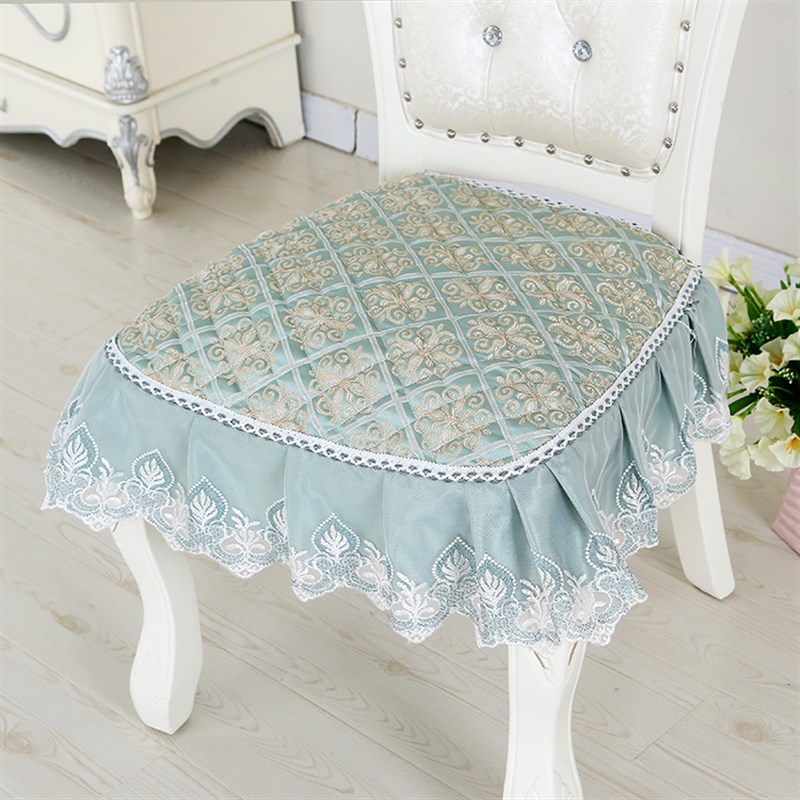 欧式餐椅垫坐垫四季布艺椅子垫家用餐椅座加大椅罩