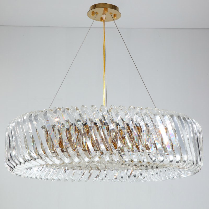 客厅吊灯大全楼中楼创意水晶灯具全屋餐设计师别墅工程灯1