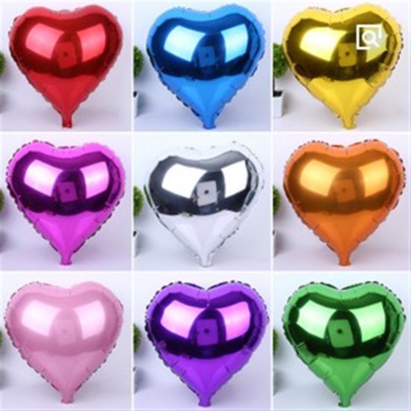 国庆铝膜气球婚庆用品心形气球婚房布置庆典气球装饰国庆节装饰
