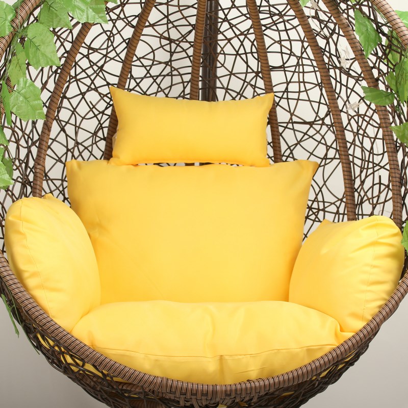 吊篮垫子坐垫靠单人吊兰可拆洗垫鸟巢秋千垫子吊椅摇篮防水椅垫