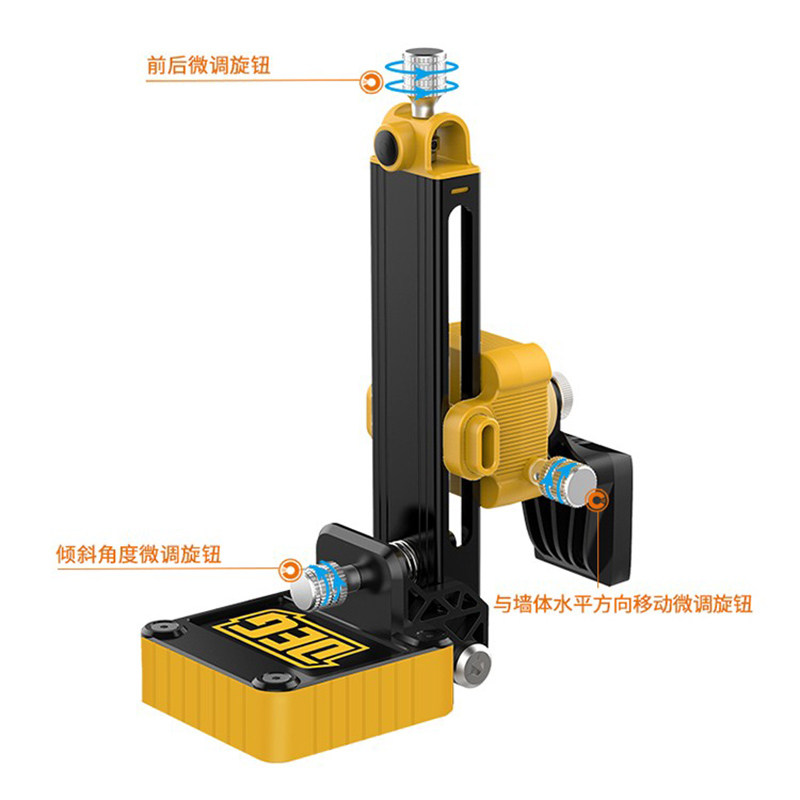 戴格水平仪线绿光墙地一体仪上墙支架超大豪华上墙架配件