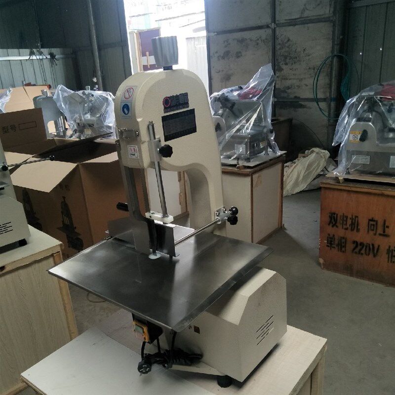 250型锯骨机 切骨机台式剁骨锯肉机切割鱼猪蹄牛排骨冻肉机电动