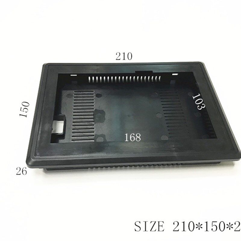 7寸LCD液晶显示外壳文本壳体仪表壳塑料机壳电子触摸屏200x150x26