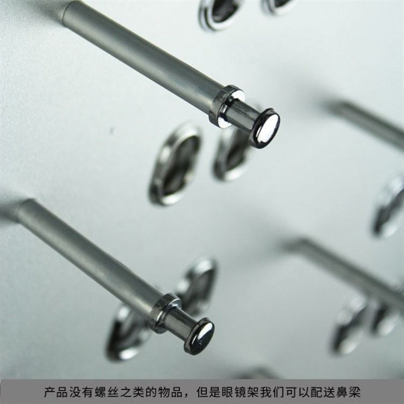 57付铝塑板太阳眼镜展示架子挂墙上多层眼镜店眼镜货架送鼻梁