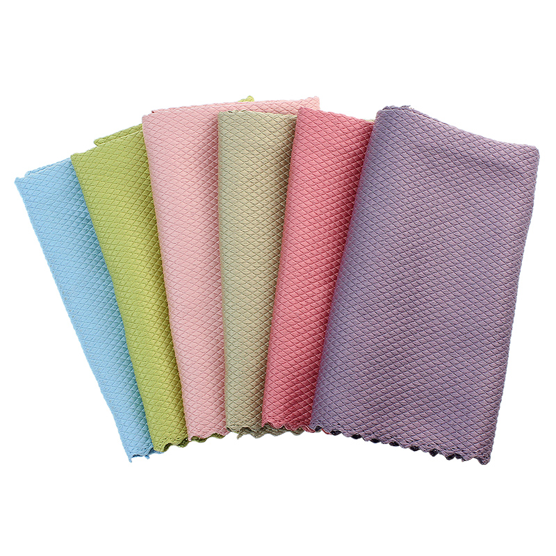 洗车毛巾鱼鳞擦车布厚吸水汽车专用不掉毛非鹿皮抹布高级擦卓布