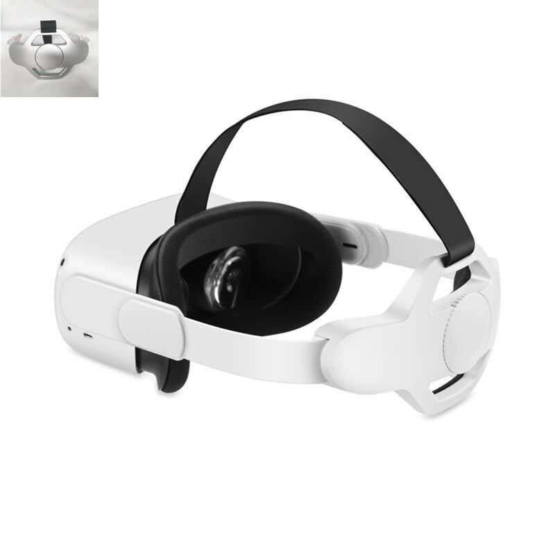 适合oculus quest2头戴 VR眼镜替换头带舒适轻便VR一体机头戴配件