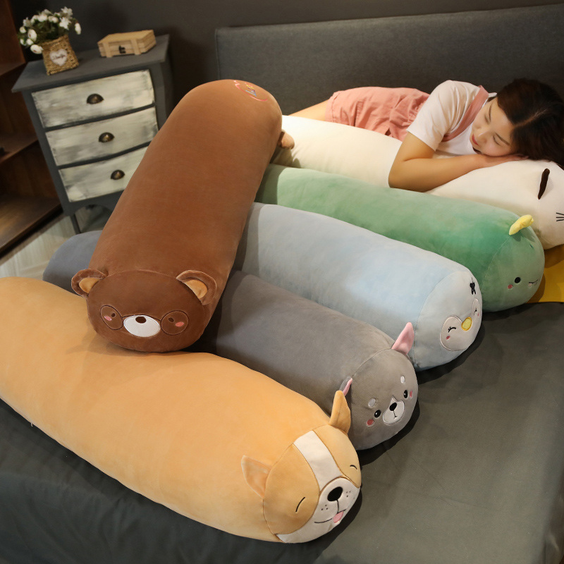 娃娃可爱女生睡觉可拆洗夹腿抱床上毛绒玩具女孩陪你长条抱枕公仔