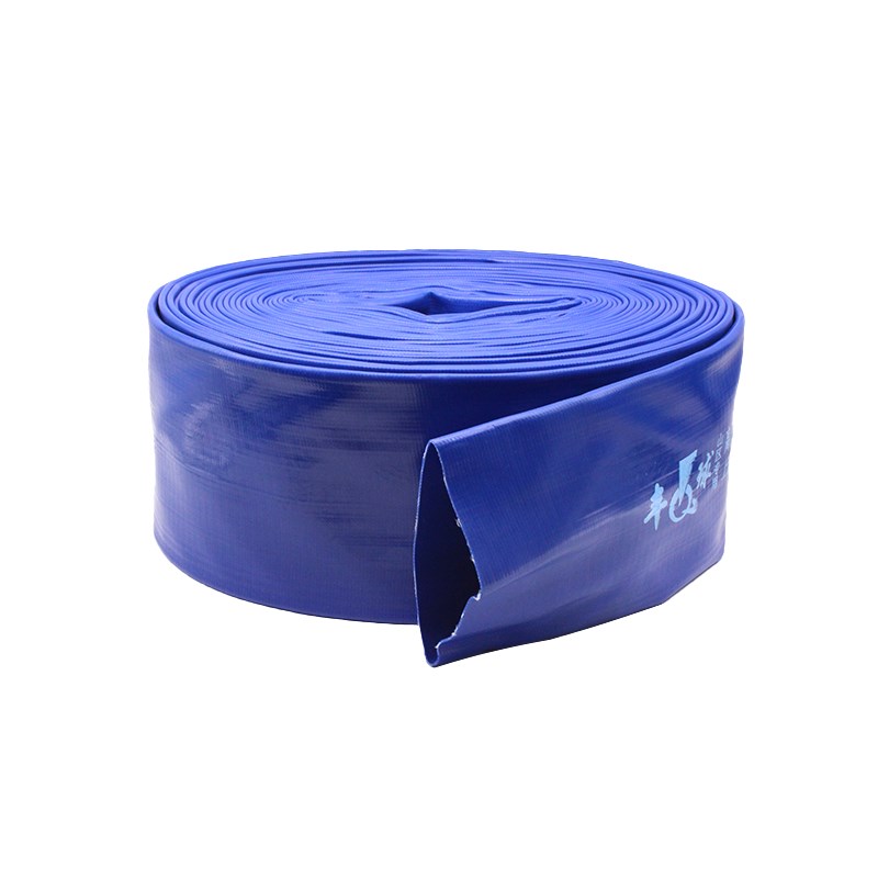 PVC涂塑水带农用灌溉水带2寸3寸寸高压耐磨园林绿化浇地软水管