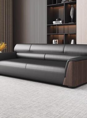 室办公室沙发务接会待休息区大小型SGSF028议会客洽谈沙发茶几组