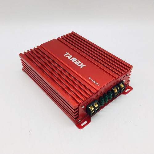TANBX车扩汽功放TB1200.1单路功放汽车音响改装12V类数字D功率大
