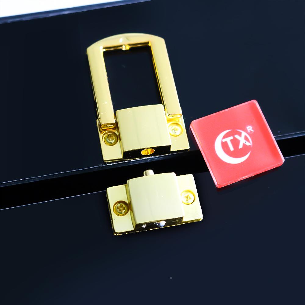 福锁扣翻盖亚克力黑色信封169卡盒集婚礼派可对请柬祝语收箱