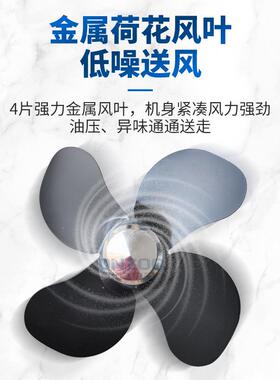 FAD5/0/35/40DFK/50-方4形工业排气扇前后双面3网排风扇轴流式风2