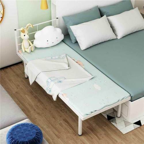 3VDZ_16床宽加拼边接床侧边床平接大床边延SWJ款带W护栏铁艺儿婴