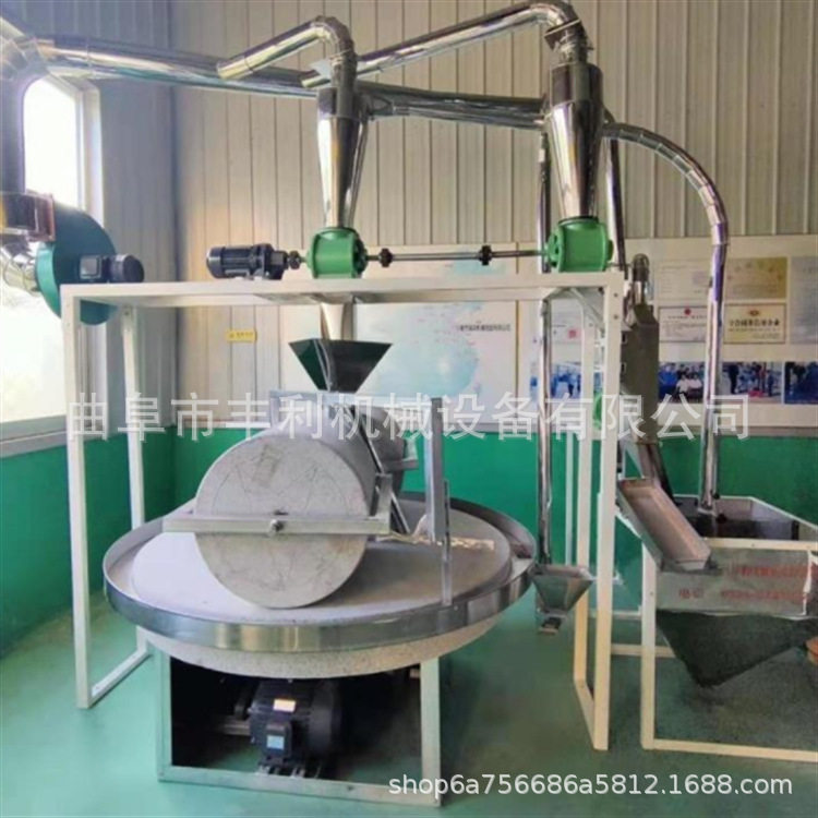 大型传统工艺双辊豆浆豆腐石磨