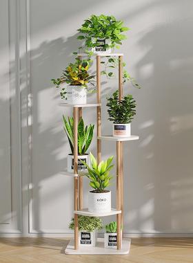 轻台奢花架物阳置架室内装客饰厅简约花盆架子落地式IBV多层绿萝