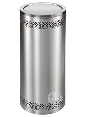 GGPX-110KX港-110K不P锈黑色圆形酒店垃圾桶式镂空花洗手间翻盖擦