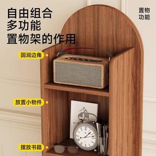 旋转穿衣镜JDH身落镜可移动家用衣志架杂书地架旋转储物一体试全