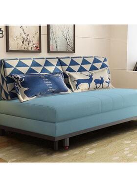 可折叠小户型沙发厅两1米5客双人1米2推拉1EJT米床8多用功能乳胶